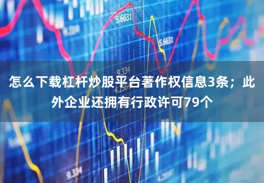 怎么下载杠杆炒股平台著作权信息3条；此外企业还拥有行政许可79个
